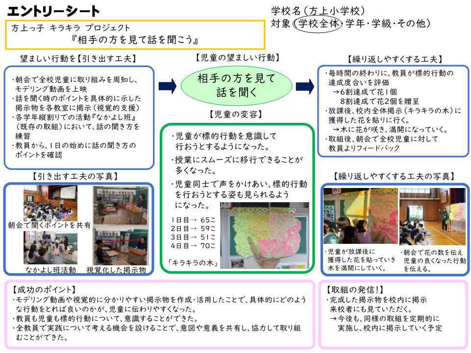 相手の方を見て話を聞こう